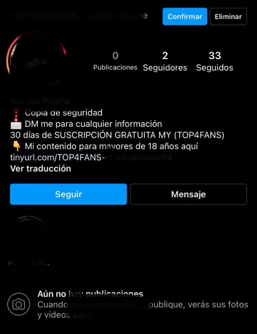 Roban identidades de redes ofertando paks