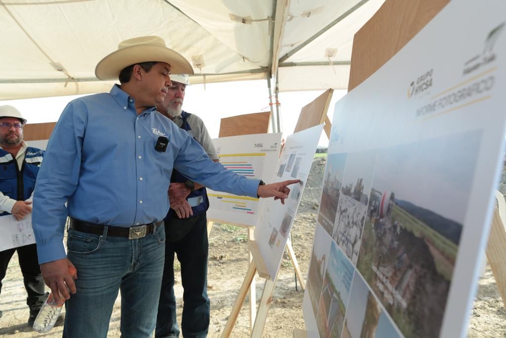 Supervisa Gobernador Cabeza de Vaca la construcción de la carretera TAM- Bajío