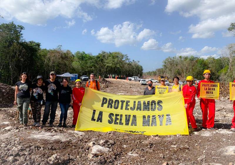 Sélvame del Tren ‘amaga’ con acampar en tramo 5: ‘Que nos pase por encima’