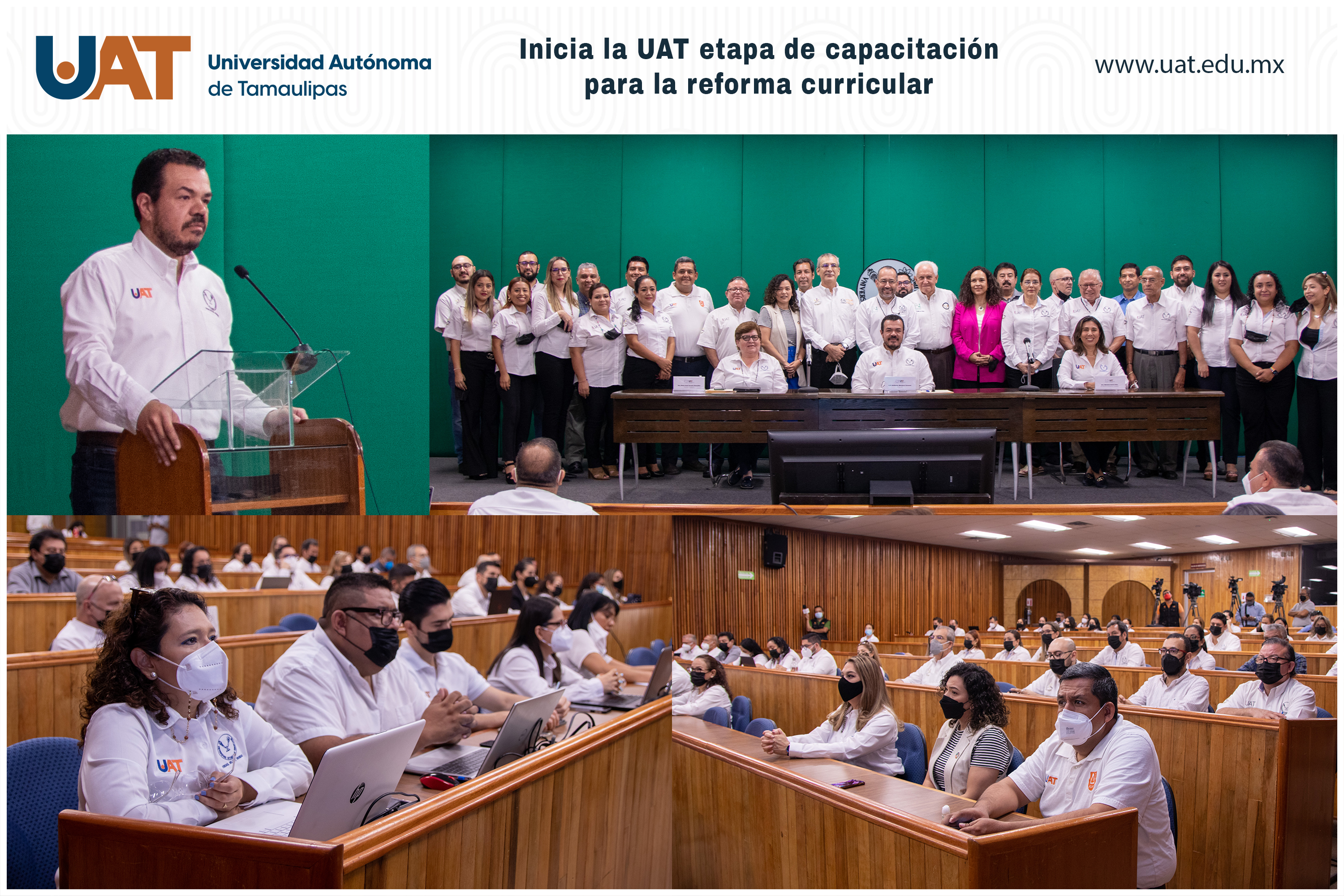 Inicia UAT etapa de capacitación para la reforma curricular
