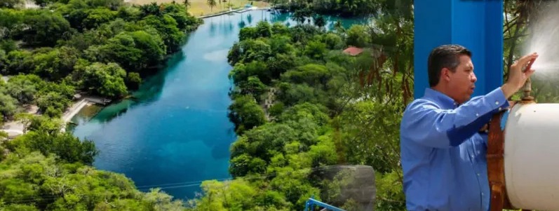 Inaugura gobernador FGCV acueducto de Mante