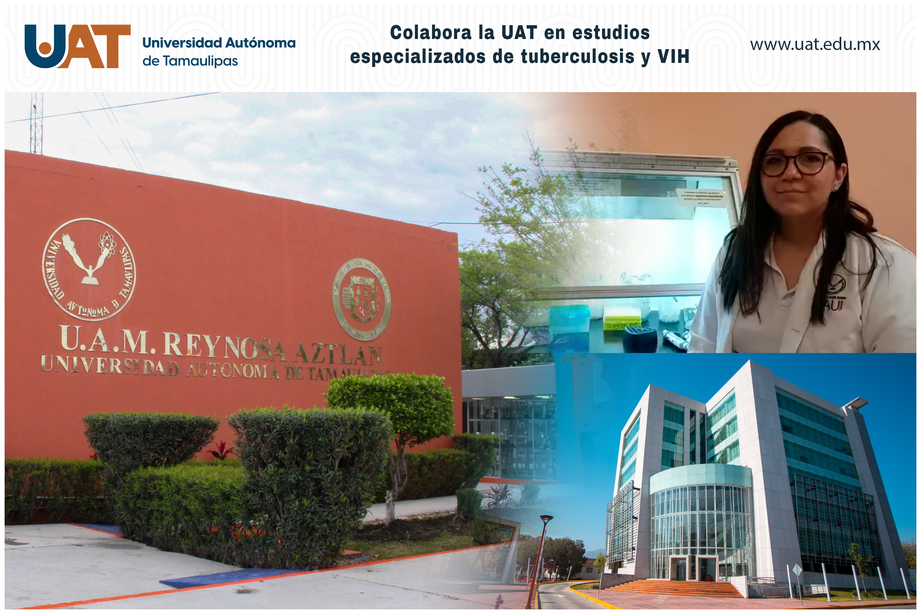 Colabora la UAT en estudios especializados de tuberculosis y VIH