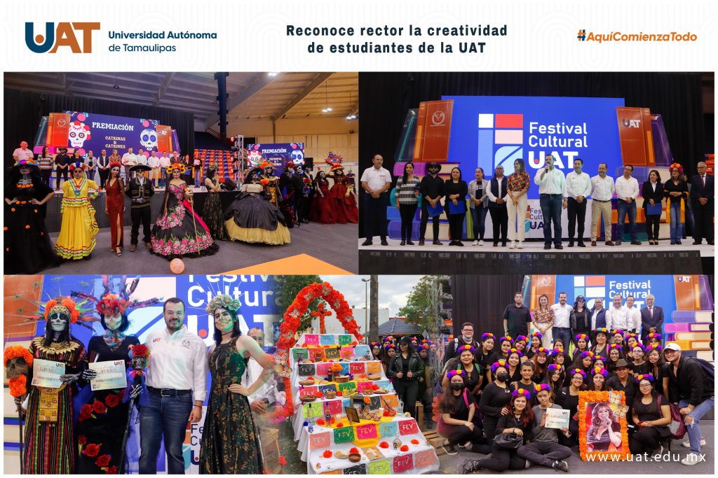 Reconoce rector el talento y creatividad de los estudiantes de la UAT