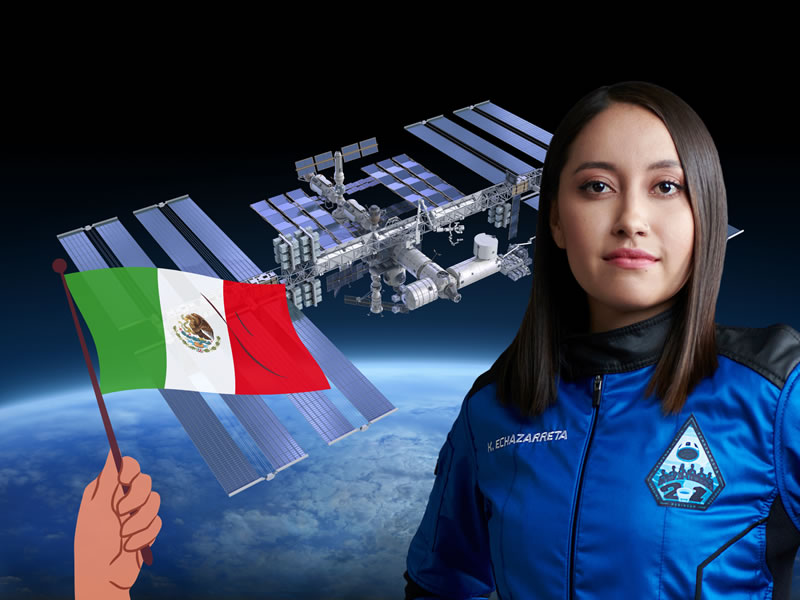 Conoce a Katya Echazarreta, la astronauta mexicana busca impulsar viajes espaciales
