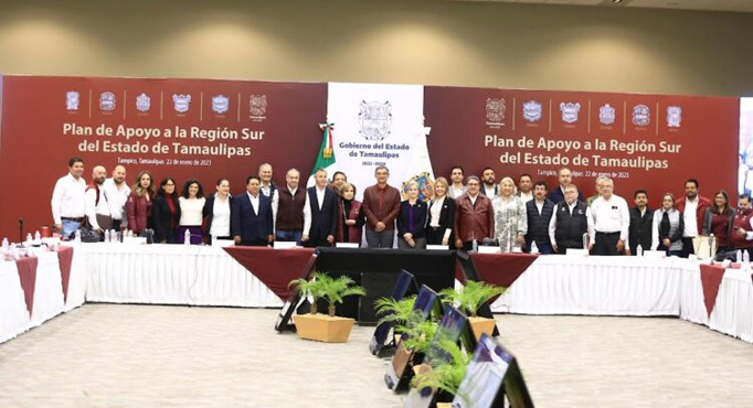 Presenta Gobernador plan de apoyo a la región sur