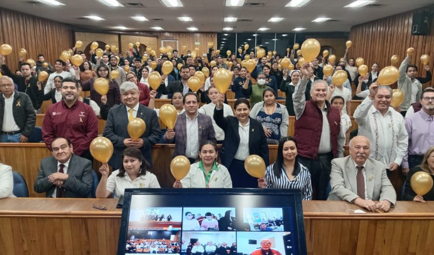 CONMEMORA SALUD DÍA INTERNACIONAL DE LA LUCHA CONTRA EL CÁNCER INFANTIL