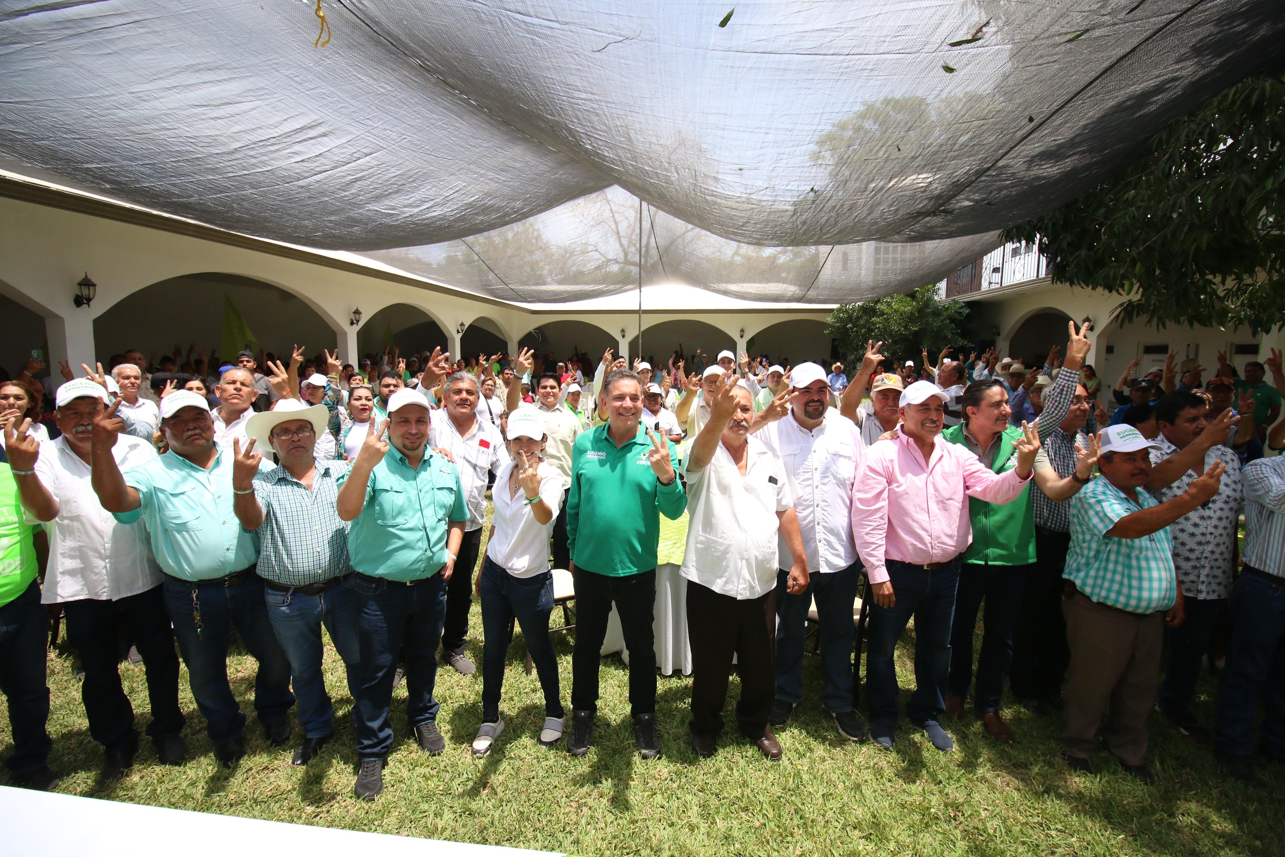 Se compromete “Geño” a impulsar reapertura del Ingenio y modernizar la región cañera