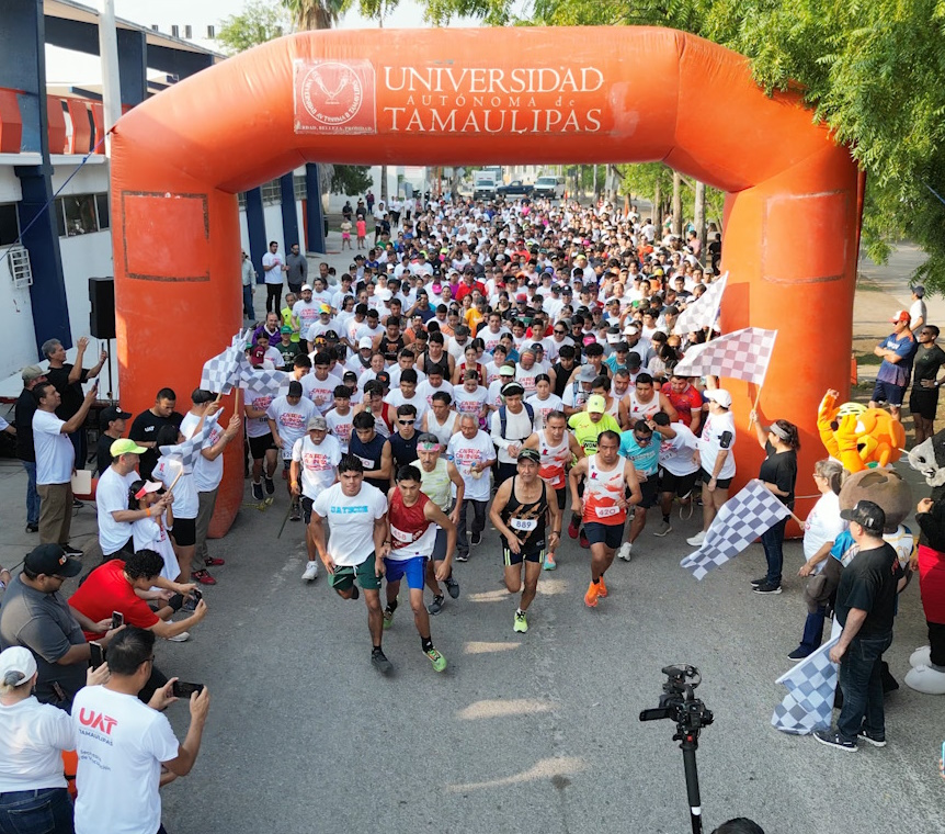 Éxito rotundo en Carrera y Caminata #Familia UAT