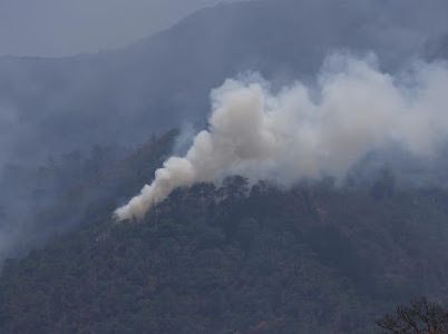 Supervisa gobernador trabajos en el Cañón del Novillo; incendio controlado al 65%