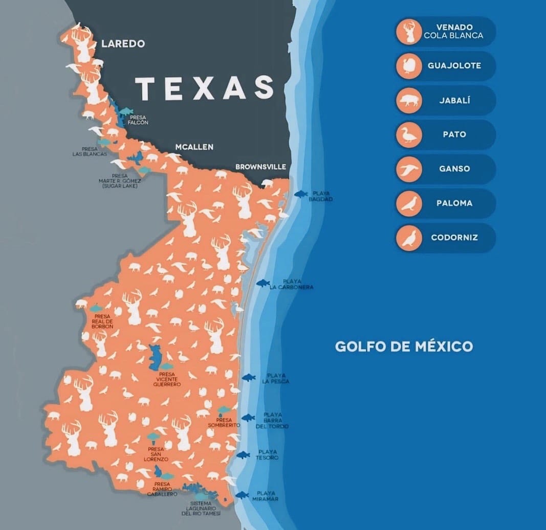 Presenta Tamaulipas oferta turística cinegética en Texas, Estados Unidos