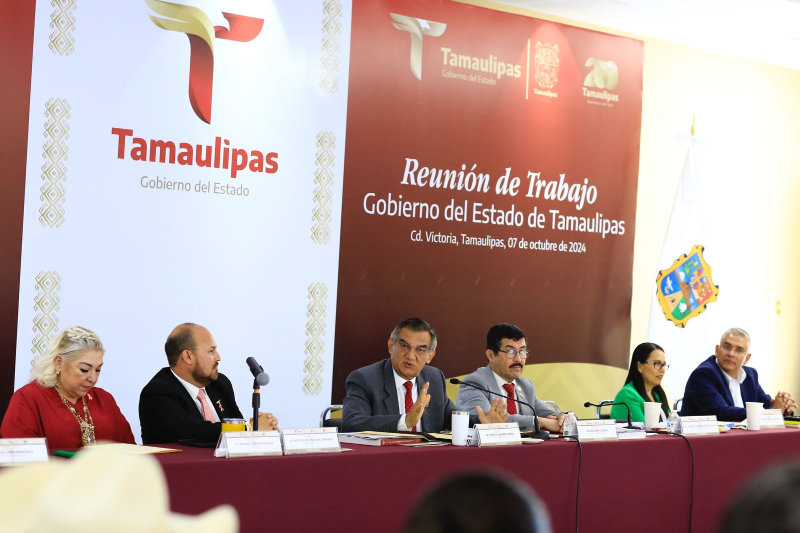 Convoca Américo a las y los alcaldes a trabajar en unidad para fortalecer la grandeza de Tamaulipas