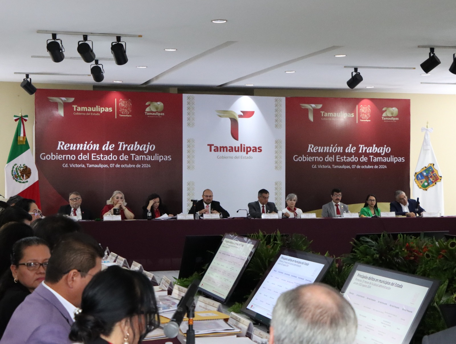 Garantiza gobierno de Américo obra pública para los 43 municipios de Tamaulipas