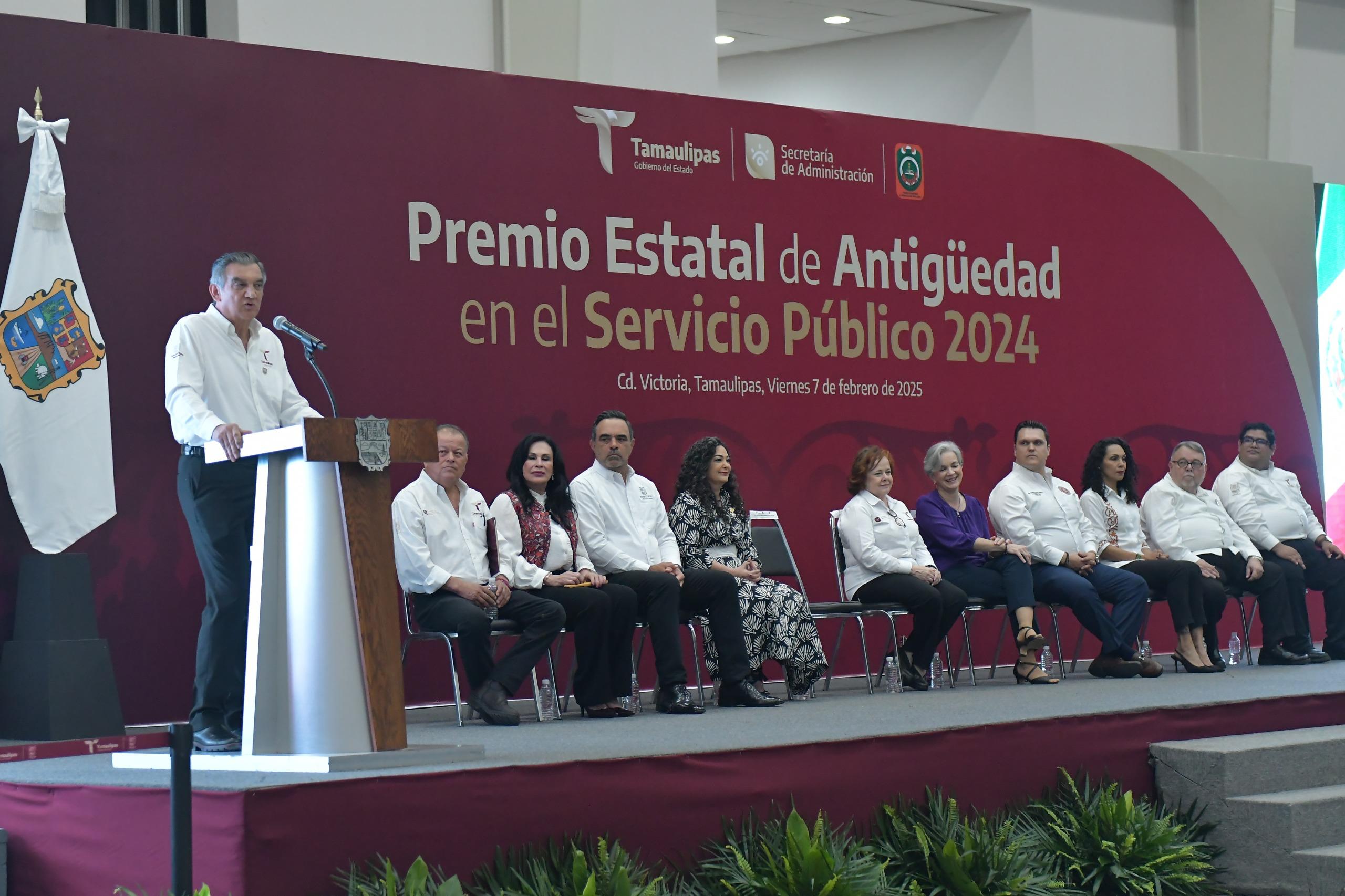 Premio Estatal de Antigüedad en el Servicio Público 2024
