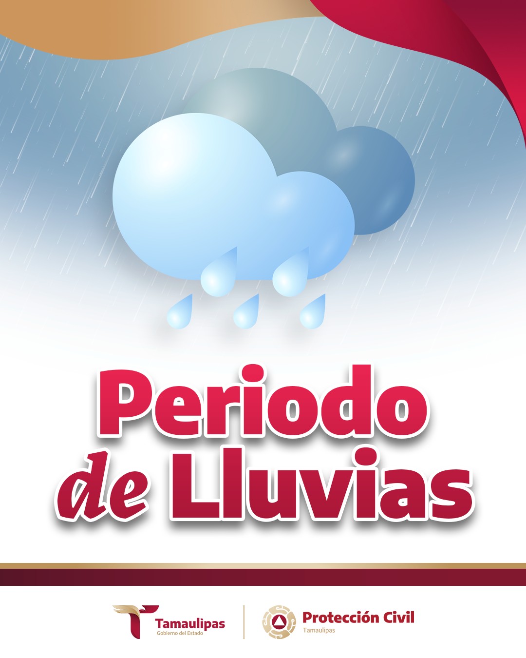 Gobierno de Tamaulipas da recomendaciones sobre temporada de lluvia